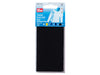 Prym 929400 Flickstoff CO Baumwolle aufbügelbar 12 x 45cm schwarz