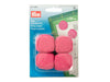 Prym 611389 Fixiergewichte Mini Baumwolle und Metallkugeln 30mm - pink