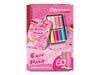 Gütermann 640960 Cute and Pink Limited Edition Box - 7 x 100m Allesnäher + 1 x 50m Metalleffekt-Faden W331