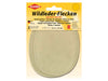 Kleiber 85505 Wildleder-Flecken zum Annähen aus Echtleder beige - ca. 12,5cm x 10cm - 2 Stück