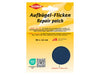 Kleiber 32007 Aufbügel-Flicken ZEPHIR Großpackung - extra soft - dunkelblau - 40cm x 12cm