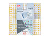 Prym 611306 Omnigrid Universal-Lineal 15 x 15cm mit Lineal Fibel transparent