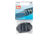 Prym 416390 Klemm-Leiterschnallen 25mm schwarz - 2 Stück