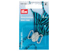 Prym 416120 Bikiniverschluss 12mm Metall silberfarbig