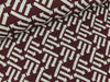 Jacquard-Jersey Right Direction bordeaux-meringa Hamburger Liebe