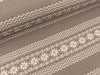 Jacquard-Jersey Norweger Bordüre griglio londra-weiß