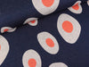 Hamburger Liebe 3 Farb-Jacquardjersey Check Point Sunny Side Up blue navy