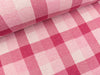 Hamburger Liebe 3 Farb-Jacquardjersey Check Point Douglas azalea-rose-winterweiß