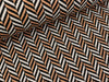 Hamburger Liebe Jacquard Glow Herringbone schwarz-melone-winterweiß-kupfer