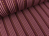 Reststück 86cm - Hamburger Liebe Jacquard Sparkle Lines bordeaux-rosa scuro-senf-gold