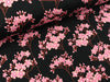 Reststück 29cm - Hamburger Liebe Baumwolljersey Sakura Hana Kirschblüten schwarz