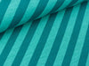 Hamburger Liebe Leichter Baumwollsweat Ahoy Nautic Stripes türkis-petrol