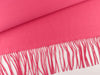 Hamburger Liebe Fringe Me Cotton Solid Colour azalea uni