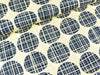 Hamburger Liebe New Cotton Satin Webware Pretty & Pure Circles vanille-blue navy