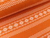 Jacquard-Jersey Norweger Bordüre nepal-weiß