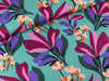 Stretch Viskose Webware Rosella Stretch Spring Garden sea blue-bunt by Nerida Hansen