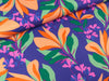 Stretch Viskose Webware Rosella Stretch Spring Garden lila-apricot-bunt by Nerida Hansen