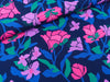 Viskose Ecovero Webware Amira Floral navy-bunt by Nerida Hansen